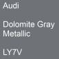 Preview: Audi, Dolomite Gray Metallic, LY7V.